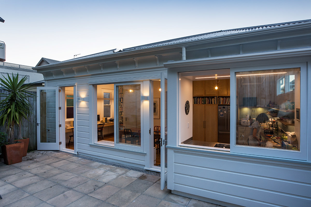 Completed electrical installation detail